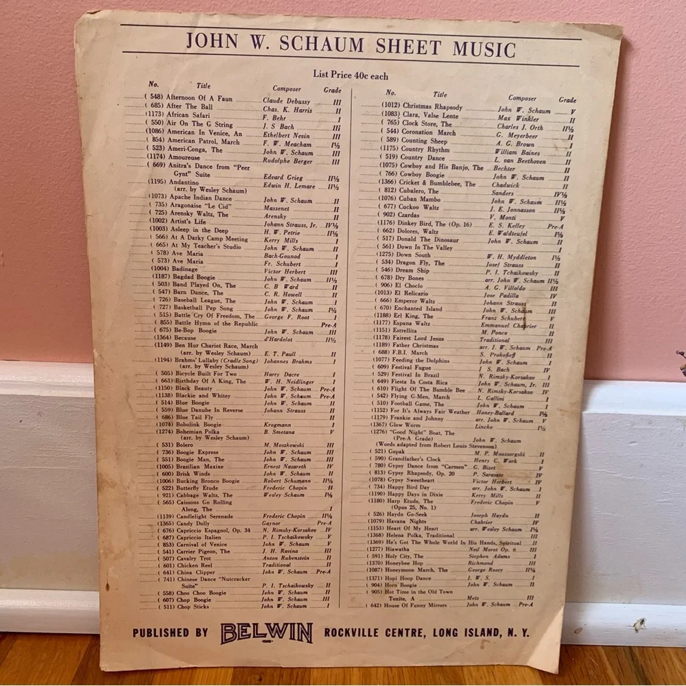 Vintage check no